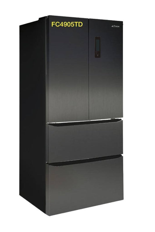 Réfrigérateur ASTECH FC4905TD-OG Side by Side avec 2 portes et 2 tiroirs  Portes GRD – Inverter